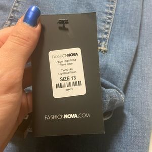 NWT Fashion Nova flare jeans